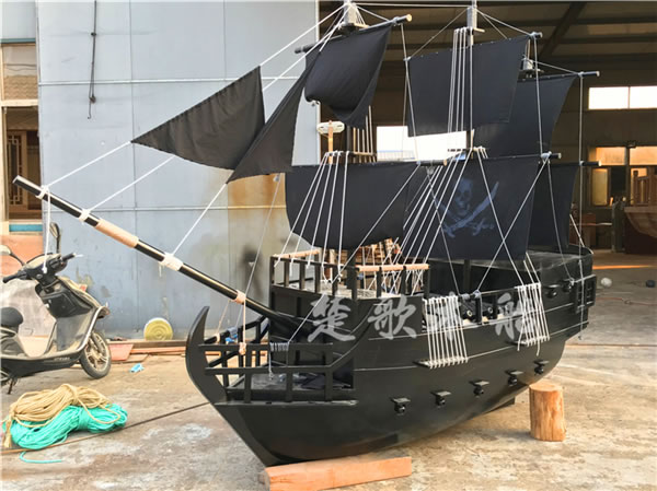 4.5米海盗木船