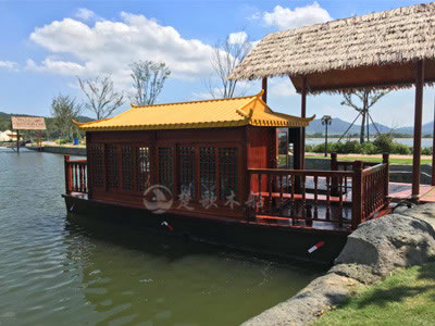 镇江茅山景区6米房船